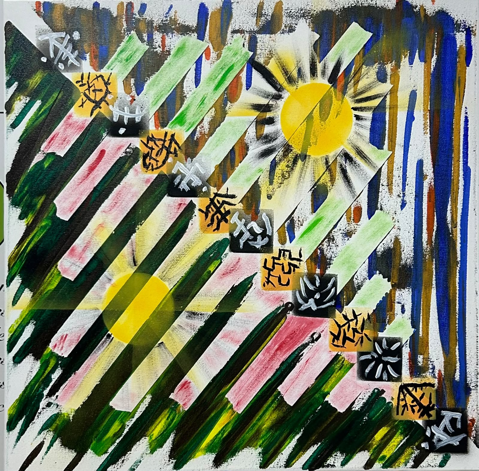 Marcello Castagna square painting 01
