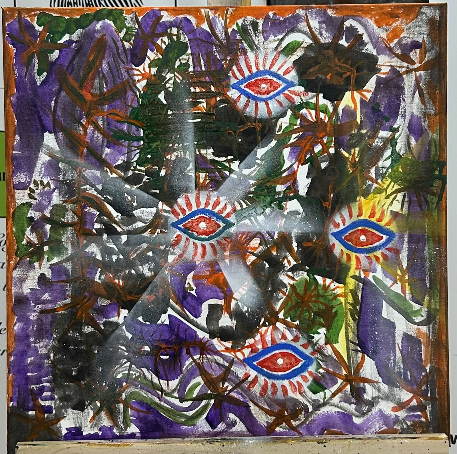 Marcello Castagna square painting 12