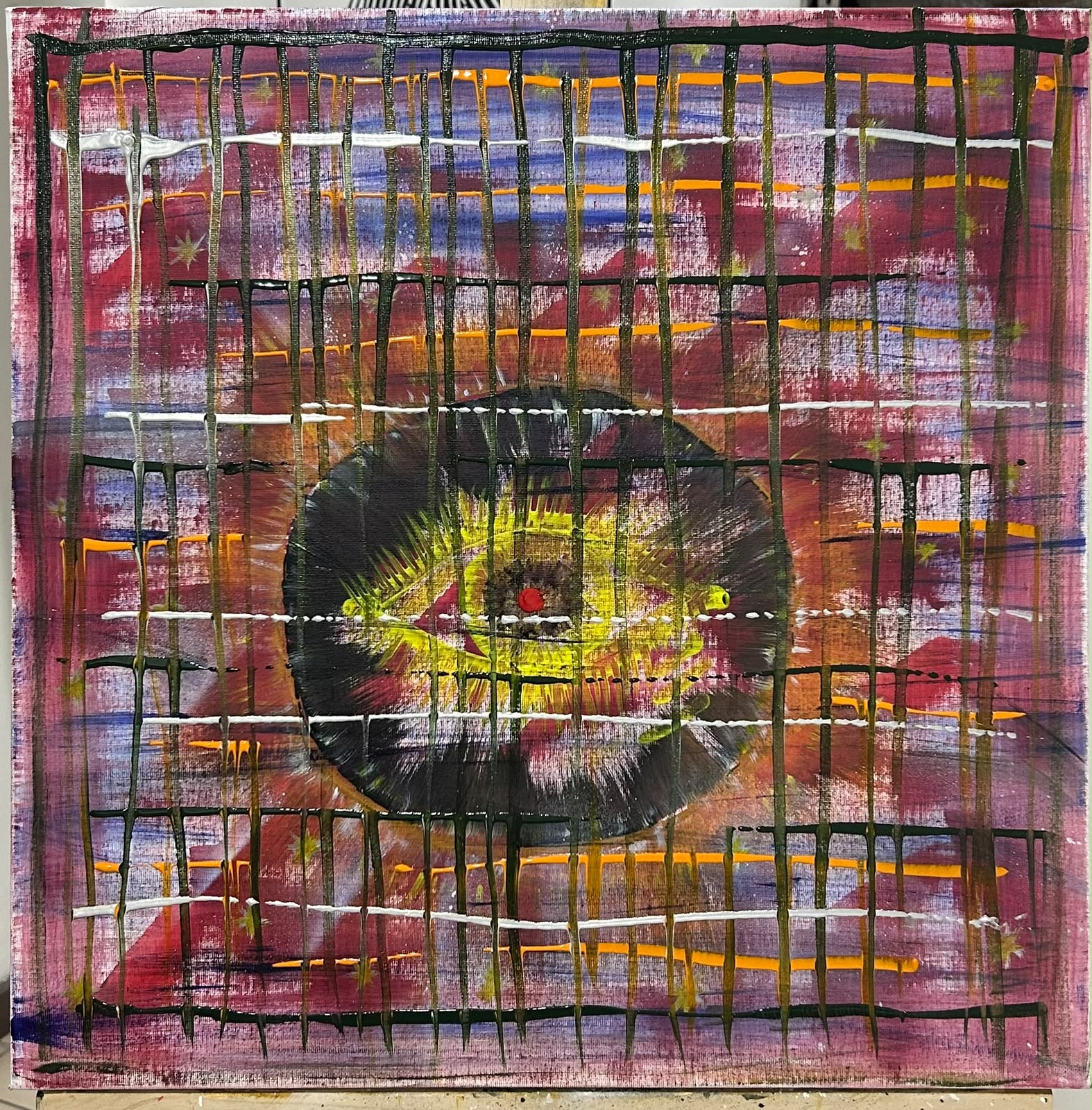 Marcello Castagna square painting 13