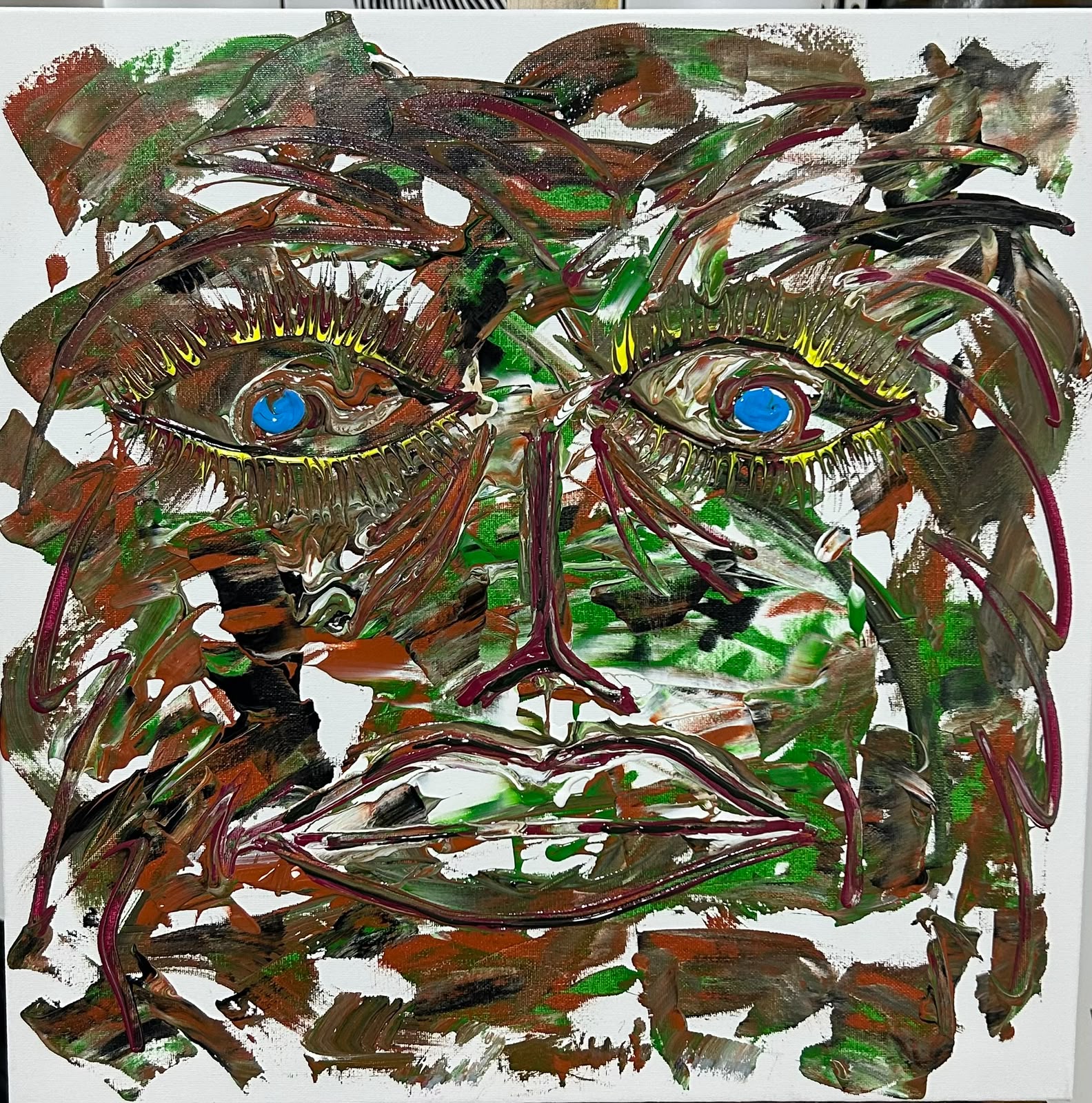 Marcello Castagna square painting 18