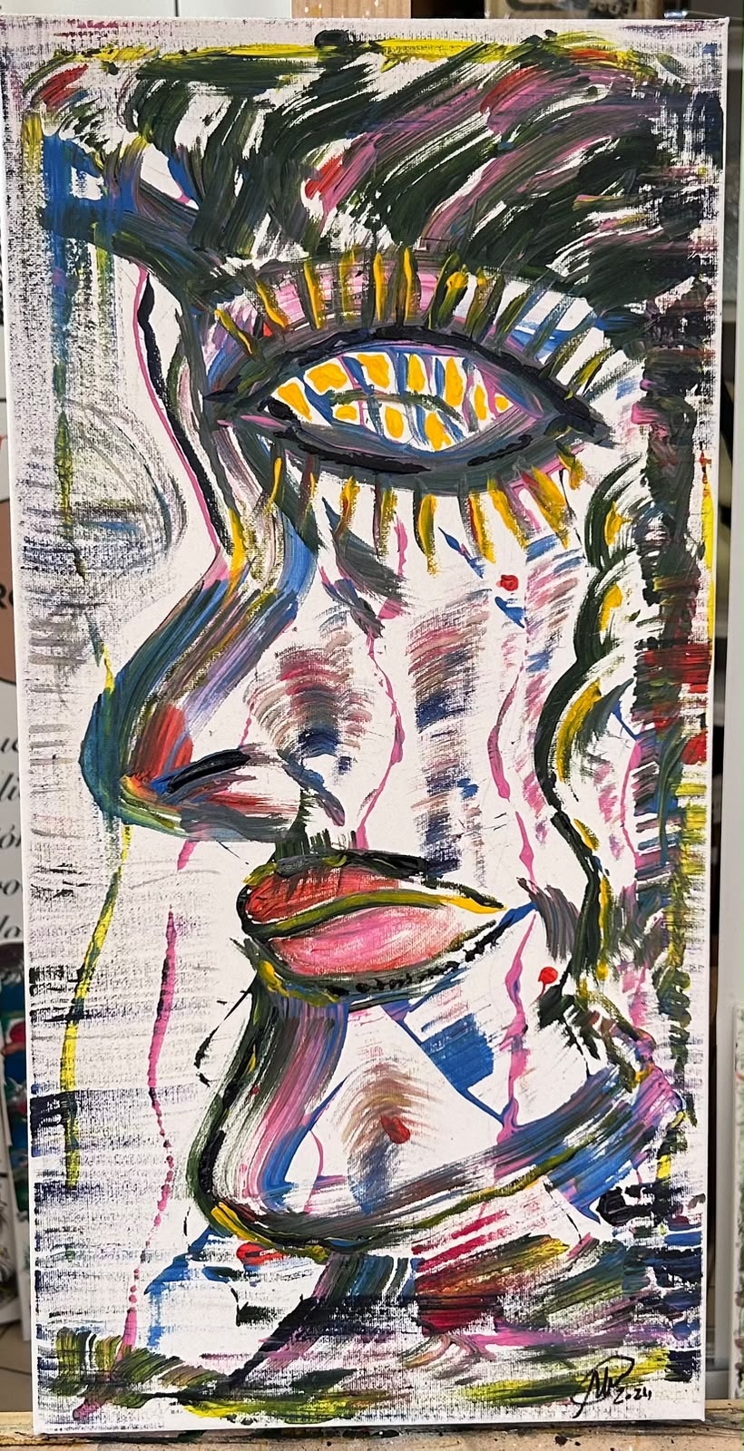 Marcello Castagna Painting 30 by Marcello Castagna