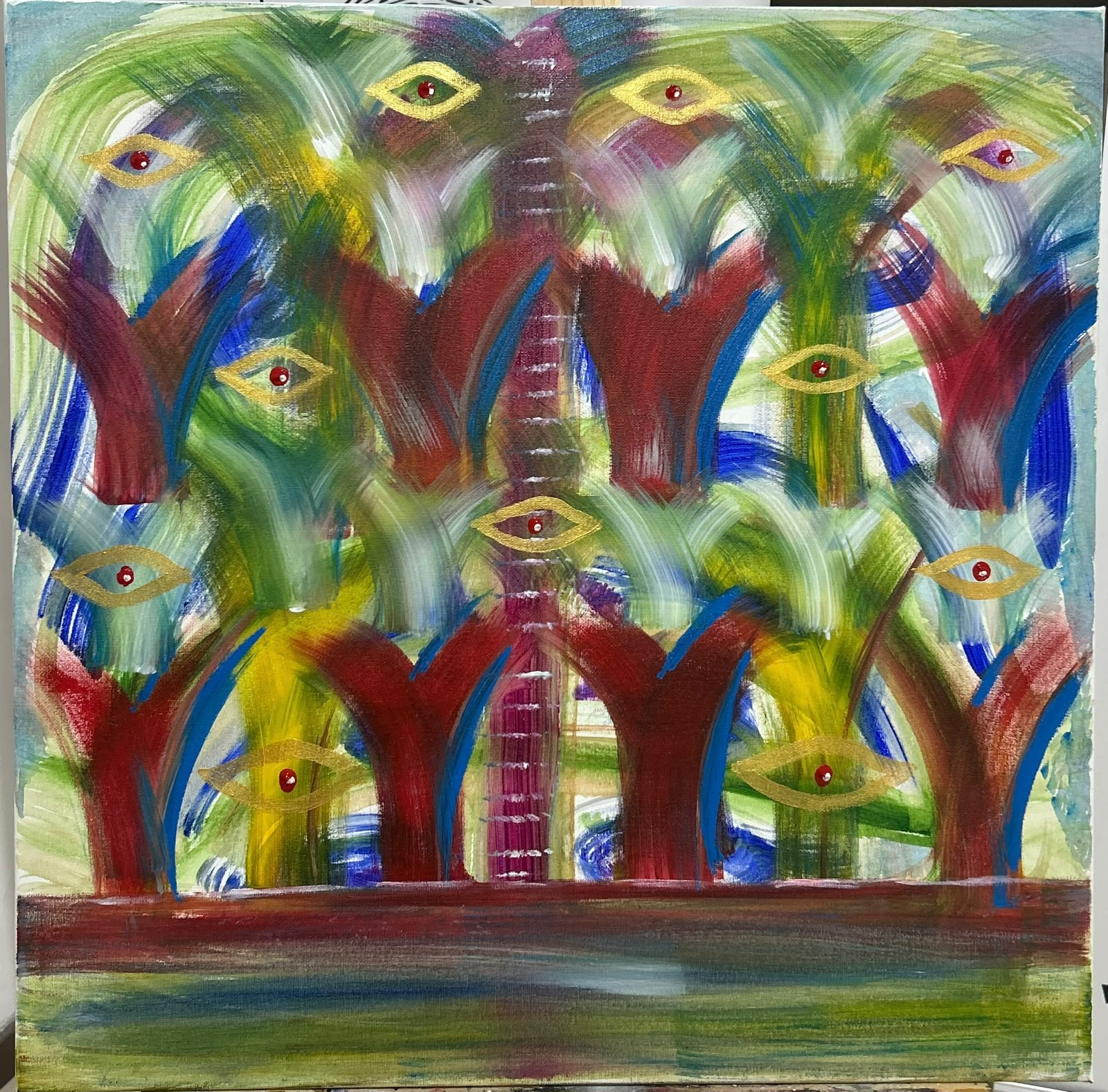 Marcello Castagna square painting 05